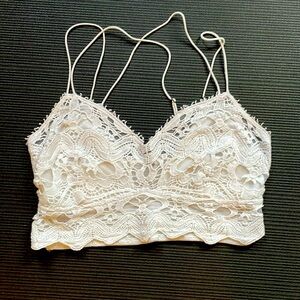 Free people crochet bralette
